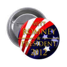 Mitt Romney 2012 Presidential Button
