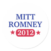 Mitt Romney 2012 stickers