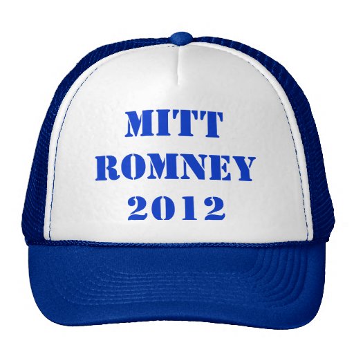 MITT ROMNEY 2012 TRUCKER HAT