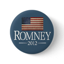 Mitt Romney 2012 - USA Flag Pins