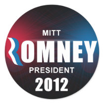 Mitt Romney - Anti Barack Obama Sticker