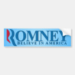 Mitt Romney - Believe In America Bumper Stickers