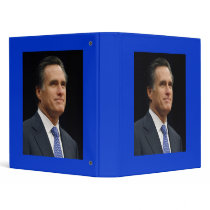 Mitt Romney 3 Ring Binders