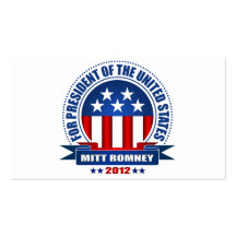 Mitt Romney Business Cards