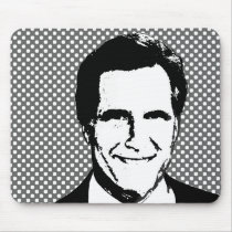 Mitt Romney bw mousepads