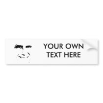 MITT ROMNEY FACE BUMPER STICKERS