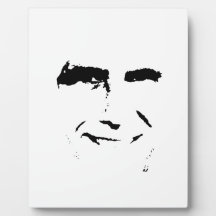 MITT ROMNEY FACE PHOTO PLAQUES