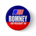 Mitt Romney For President 08 Button