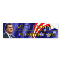 Mitt Romney for President 2012 Bumper Stickers