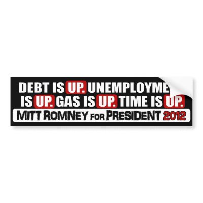 Mitt Romney for President - 2012 Bumper Sticker