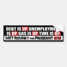 Mitt Romney for President - 2012 Bumper Sticker