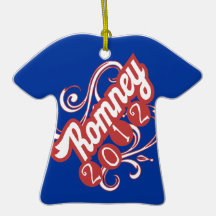 Mitt Romney for President - 2012 Election Gear Christmas Tree Ornaments