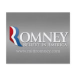 Mitt Romney for President 2012 flyers