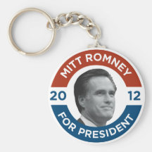 Mitt Romney For President 2012 Keychain