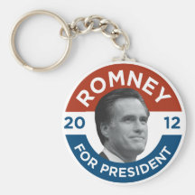 Mitt Romney For President 2012 Keychain