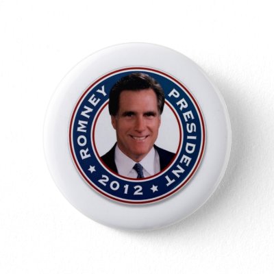 Mitt Romney for President 2012 Pin