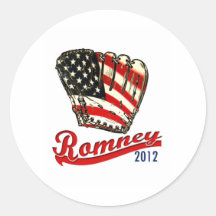 Mitt Romney for President 2012 Round Stickers