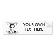 MITT ROMNEY FOR PRESIDENT 2 BUMPER STICKERS