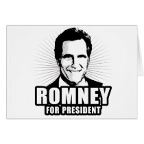 Mitt Romney for President cards