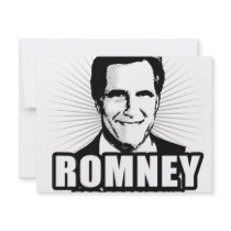 Mitt Romney for President invitations by RomneyShirts Mitt Romney for President invitations