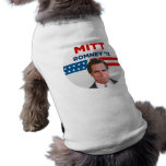 Mitt Romney for US President 2012 Pet Tee