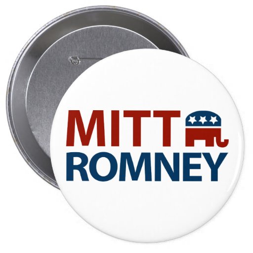 Mitt Romney GOP Pins