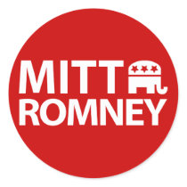Mitt Romney GOP stickers