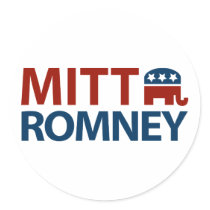 Mitt Romney GOP stickers