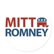 Mitt Romney GOP Sticker