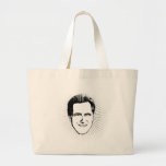 MITT ROMNEY HEAD BURST.png Canvas Bag
