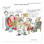 Mitt Romney In Therapy Funny Poster posters