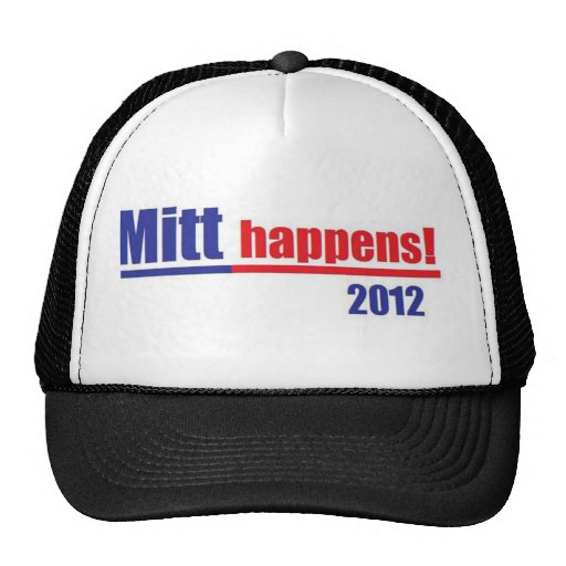 Mitt Romney "Mitt Happens" Trucker Hat