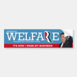 Mitt Romney on how he made his millions Bumper Stickers