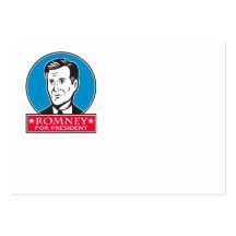 Mitt Romney para el presidente americano Tarjeta De Visita