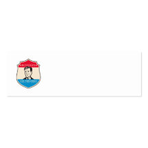 Mitt Romney para presidente americano Shield Plantillas De Tarjeta De Negocio
