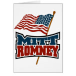 Mitt Romney Patriotic Greeting Card
