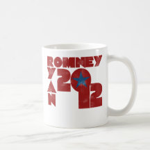 Mitt Romney Paul Ryan 2012 Coffee Mugs