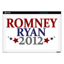 Mitt Romney Paul Ryan 2012 Decals For Laptops