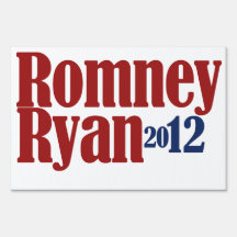 Mitt Romney Paul Ryan 2012 Lawn Signs