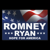 Mitt Romney Paul Ryan 2012 yard signs