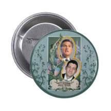 Mitt Romney & Paul Ryan Pinback Buttons