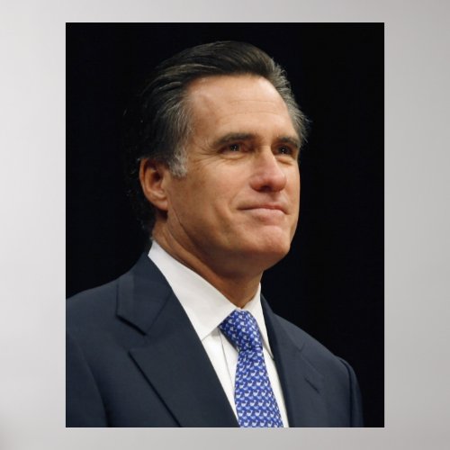 Mitt Romney Poster zazzle_print