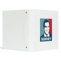 MITT ROMNEY POSTER VINYL BINDERS