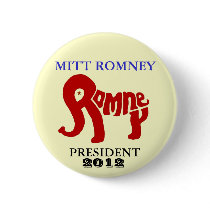 Mitt Romney President 2012 Pins