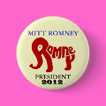 Mitt Romney President 2012 buttons