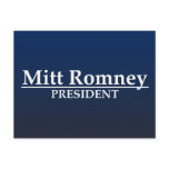 Mitt Romney President Post Card