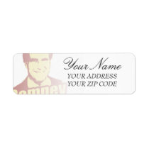 MITT ROMNEY Propaganda Poster labels