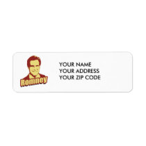 MITT ROMNEY Propaganda Poster labels