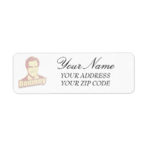 MITT ROMNEY Propaganda Poster labels