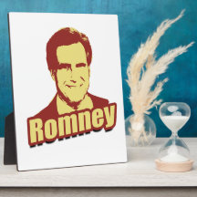 MITT ROMNEY Propaganda Poster Plaque